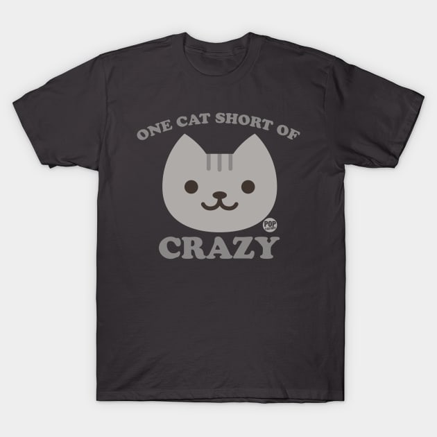 CRAZY CAT T-Shirt by toddgoldmanart
